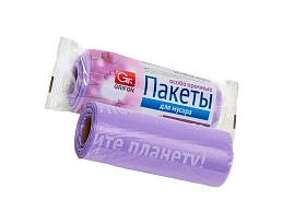 Мешки для мусора 35 л, ароматизированные, сиреневые, в рулоне 20 шт., ПНД, 12 мкм, 560х530 мм, GRIFON Полевые Цветы, 100-034 во Владимире Мешки для мусора 35 л, ароматизированные, сиреневые, в рулоне 20 шт., ПНД, 12 мкм, 560х530 мм, GRIFON Полевые Цветы, 100-034 во Владимире