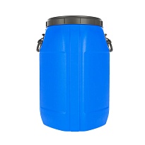 Бочка пластиковая 65 л Quadro с хомутом во Владимире