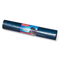 Мешки для мусора 240 л, черные, в рулоне 20 шт., ПВД 35 мкм, 1400х900 мм, PACLAN Big&Strong, 600823 во Владимире