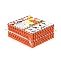 Мешки для мусора 160 л, оранжевые, в пачке 10 шт., ПВД, 40 мкм, 900х1100 мм, i-Bag во Владимире