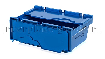 Вкладываемый контейнер KVR 6422 усиленный с распашной крышкой во Владимире Вкладываемый контейнер KVR 6422 усиленный с распашной крышкой во Владимире