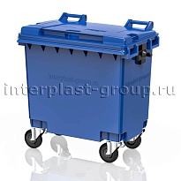 Мусорный контейнер 770 л голубой 770 голубой во Владимире Мусорный контейнер 770 л голубой 770 голубой во Владимире